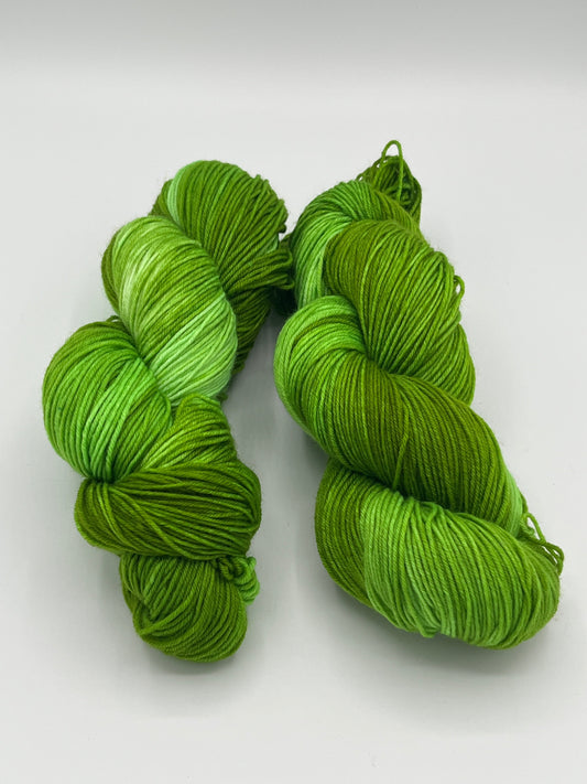 Simsalagrüne Socken