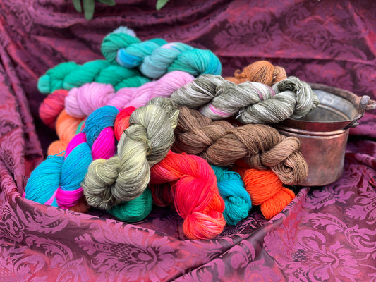 Wurzelfüße - Sockenwolle