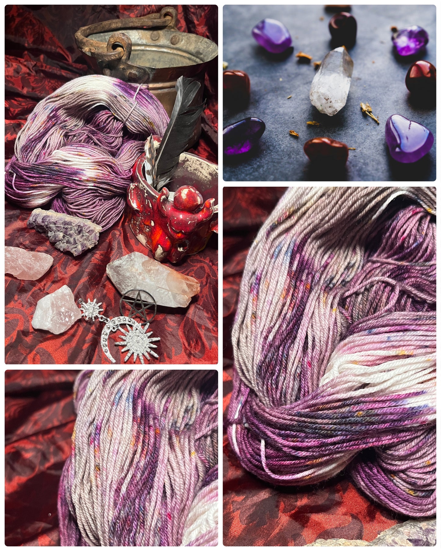 Violett - Neumond im Skorpion Wolkenfüße